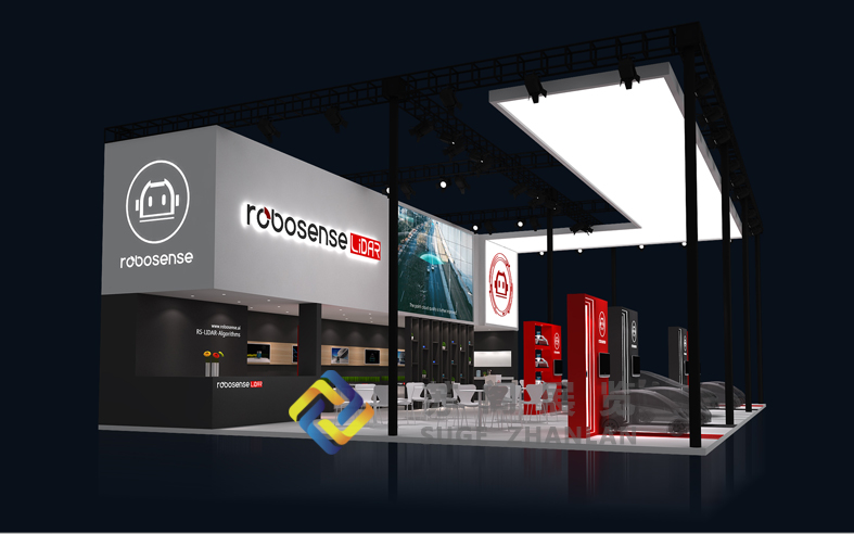 上海車(chē)展—速騰聚創(chuàng)大型展臺(tái)設(shè)計(jì)